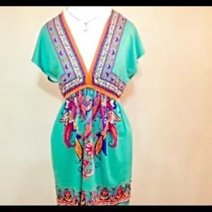 Floral Multicolor Dress, SP